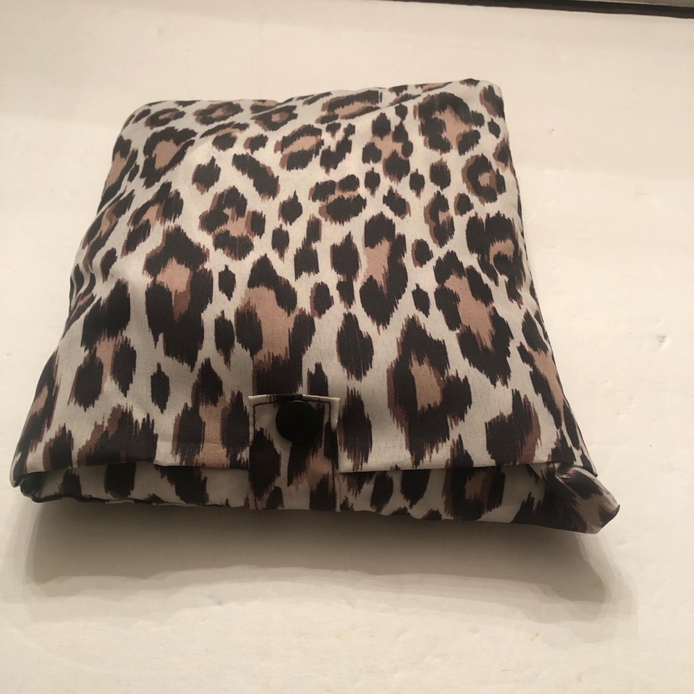 Pouch poncho with hood